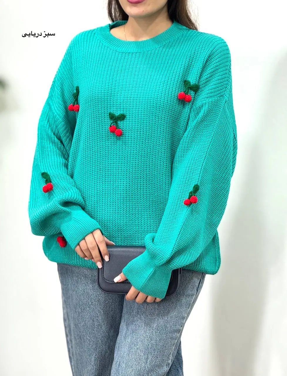 پلیور بافت آلبالو 2